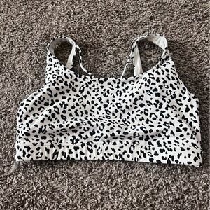 Athleta Leopard Sports Bra